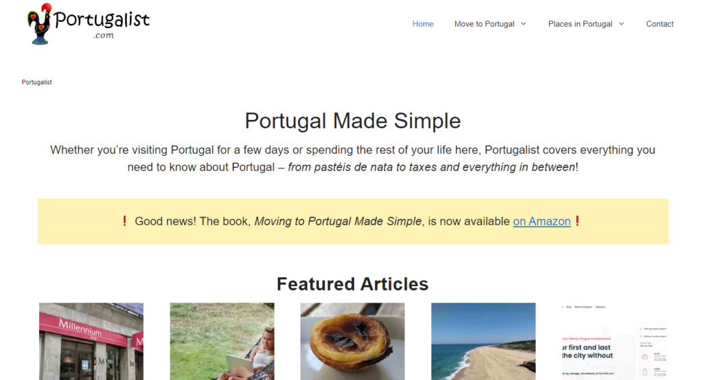 Portugalist – One of the Top Portugal Travel Blogs
